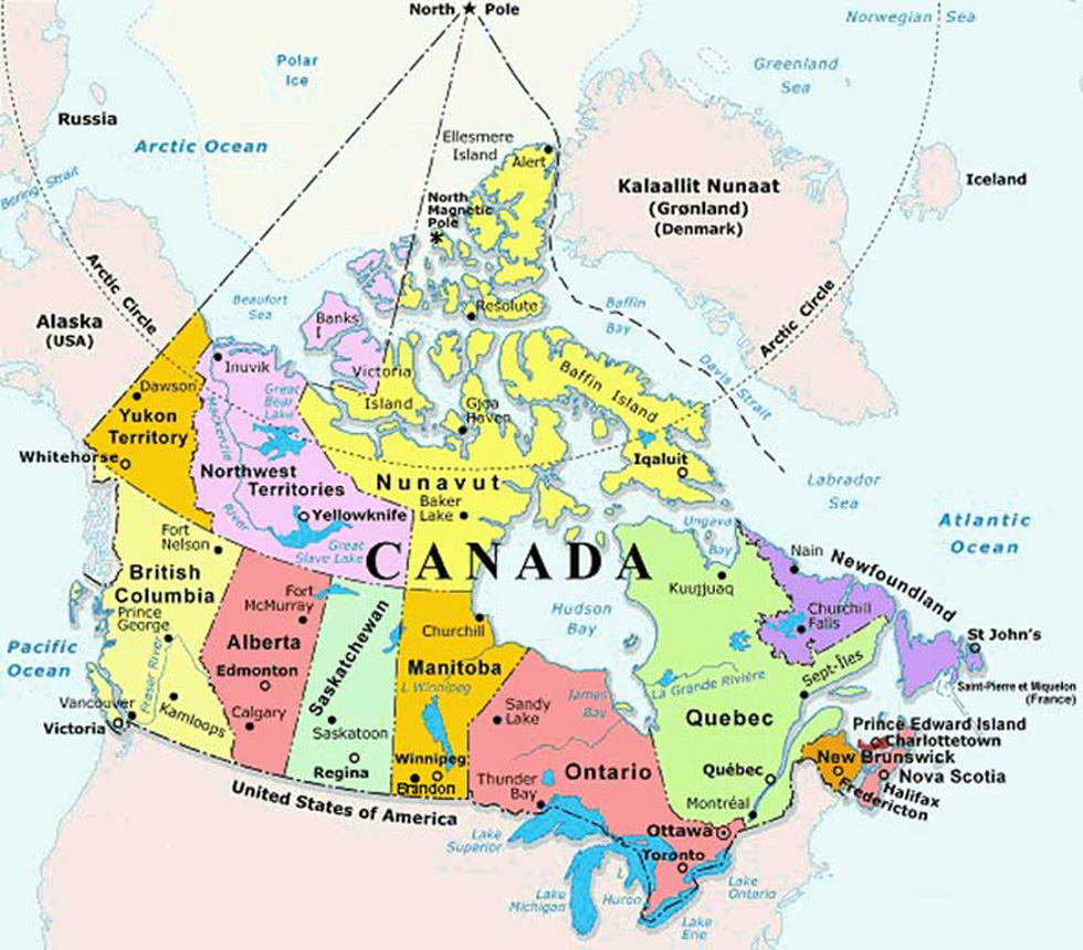 Canada Map